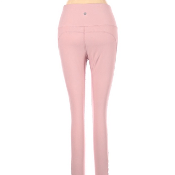 Apana size medium light pink lattice leggings - Picture 3 of 10